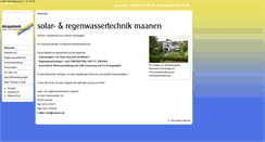 Desktop Screenshot of maanen.de