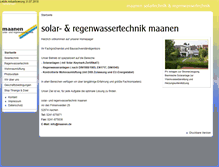 Tablet Screenshot of maanen.de